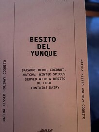 Yummy speciality drink at the roof top bar