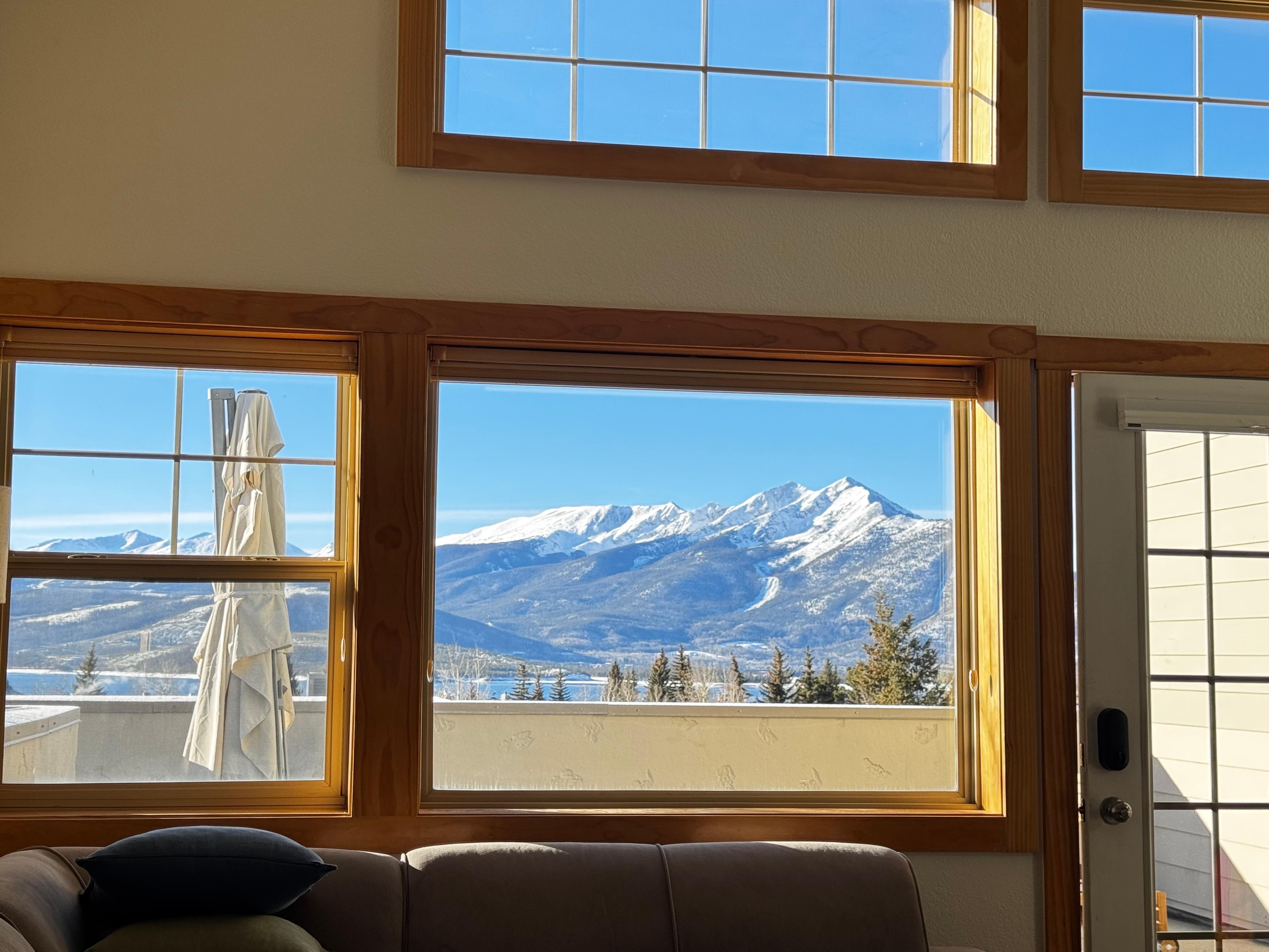 View from livingroom