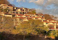 Villas across from us..