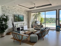 Wohnzimmer mit Blick