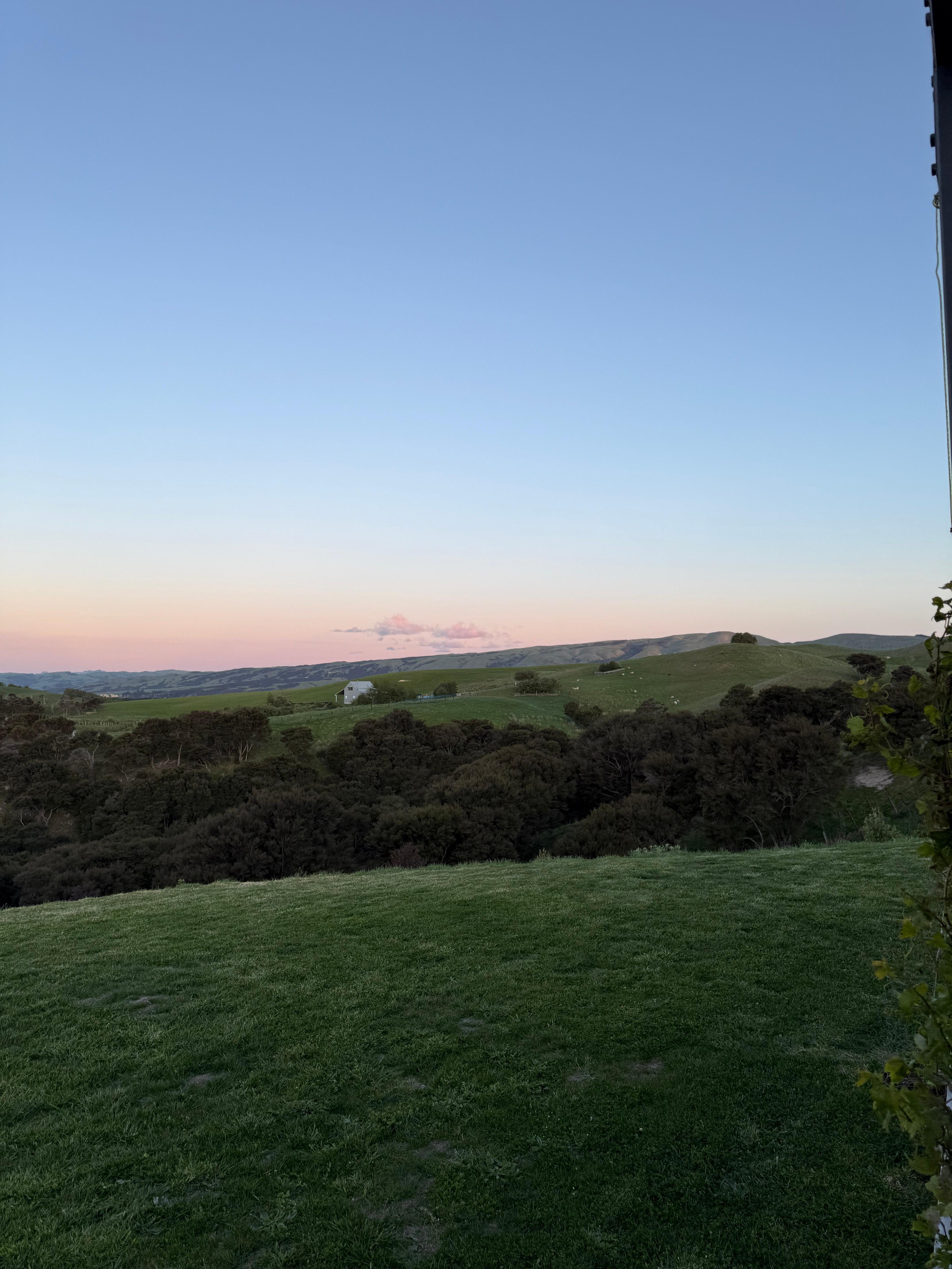 Gorgeous view from the lounge