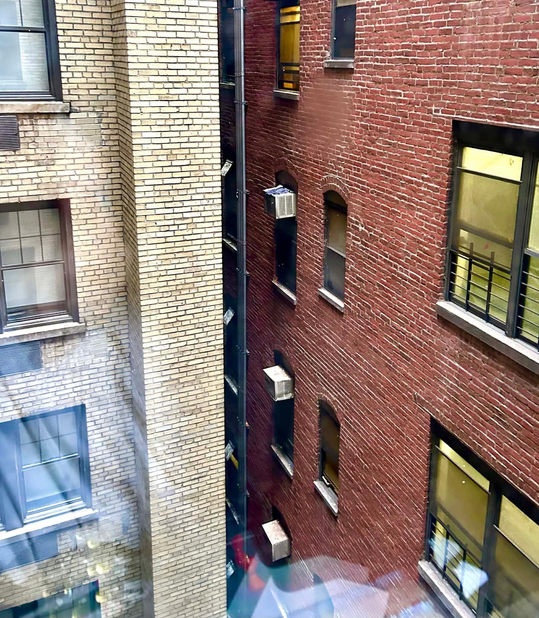 I asked for a quieter room, so we were over the atrium, which helped with all the sirens.
It was very peaceful back there.