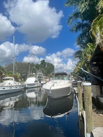 The million dollar canal view.