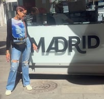 Walking around Madrid