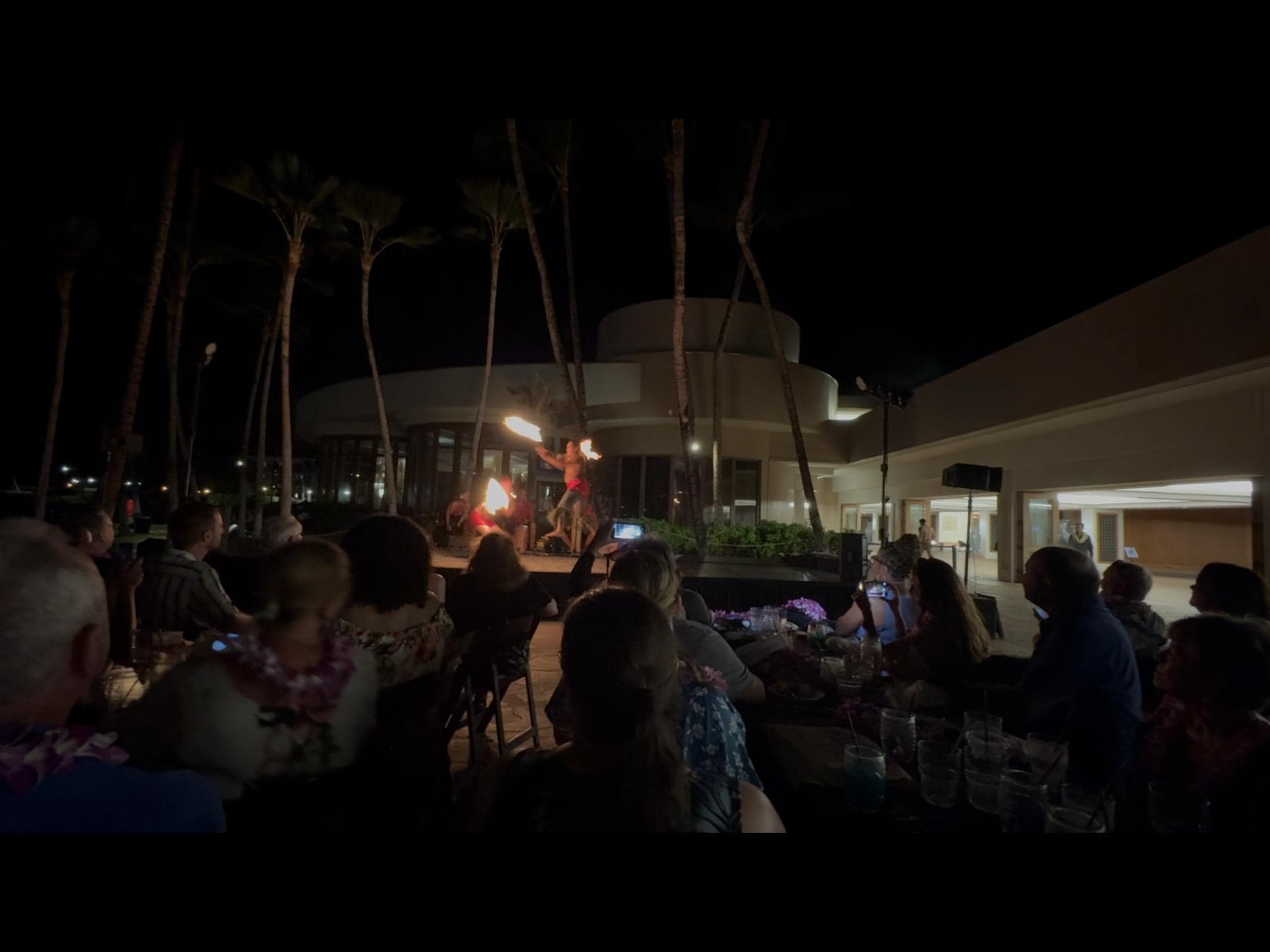 ”Legends of Hawai’i Luau” show at Hilton resort-Excellent show and buffet. Expect to be hot while waiting for sun to set, but unlimited tropical drinks. Entertainers were enthusiastic and enjoyable.