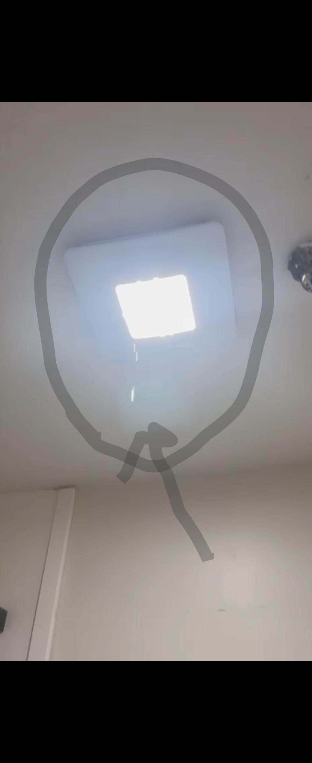 You can see the drip 