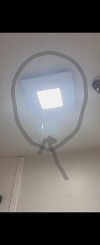 You can see the drip