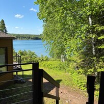 Very nice deck with a great view
