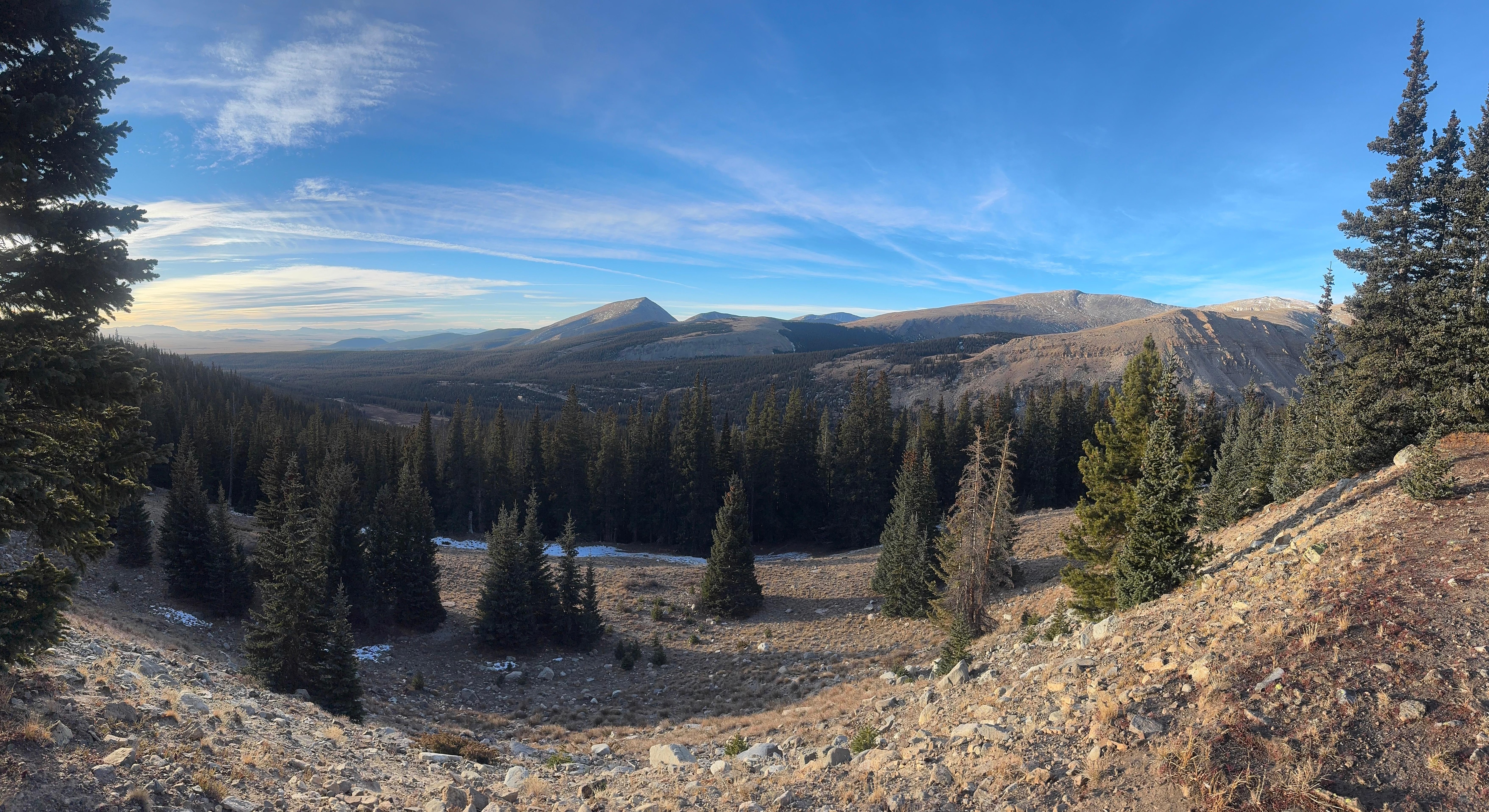 From Pennsylvania Mountain trail