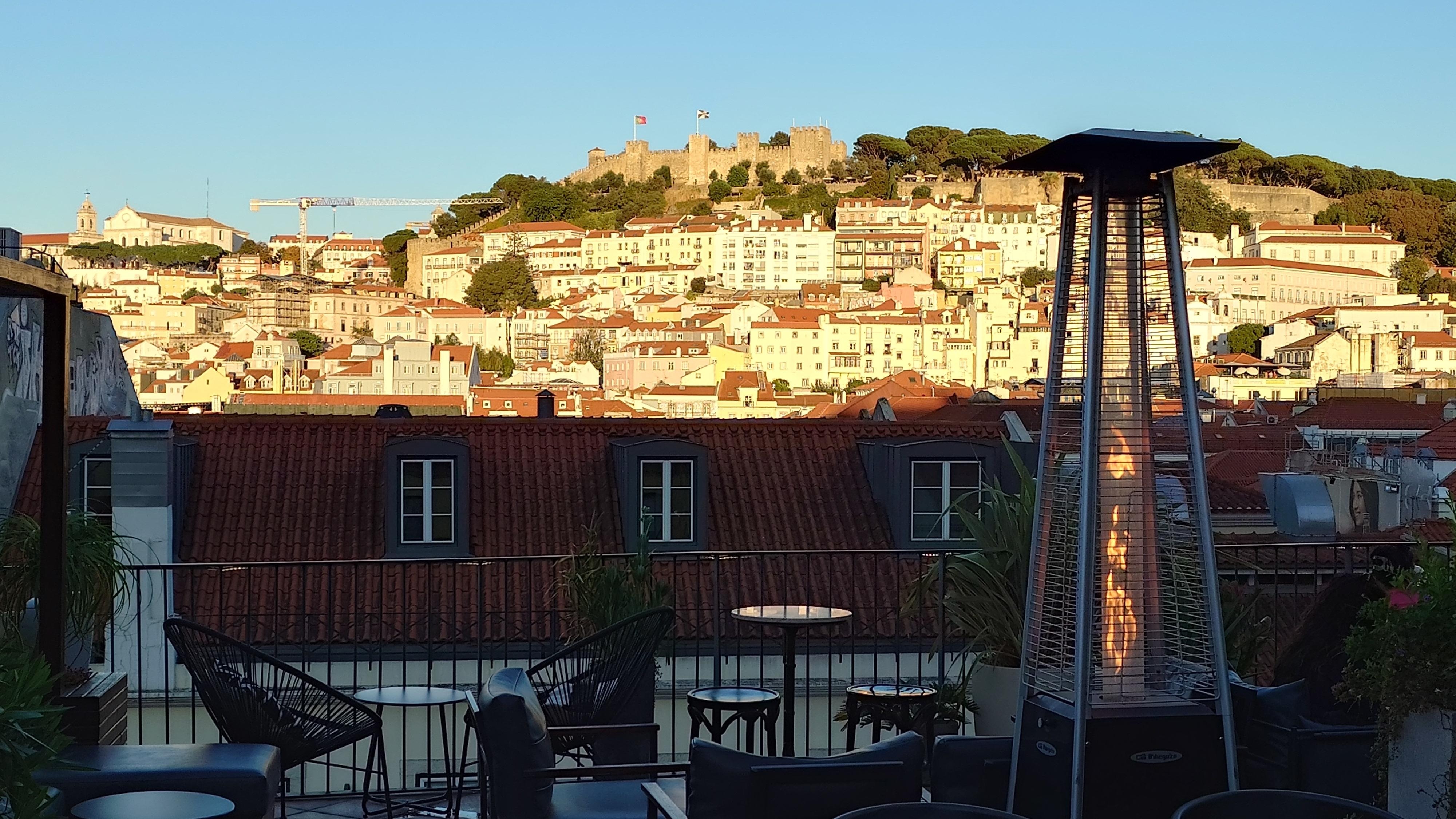 View from roof top terrace 