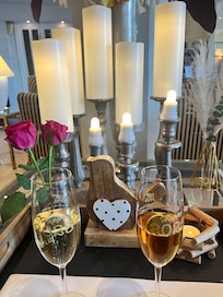 Annehmlichkeit beim Empfang