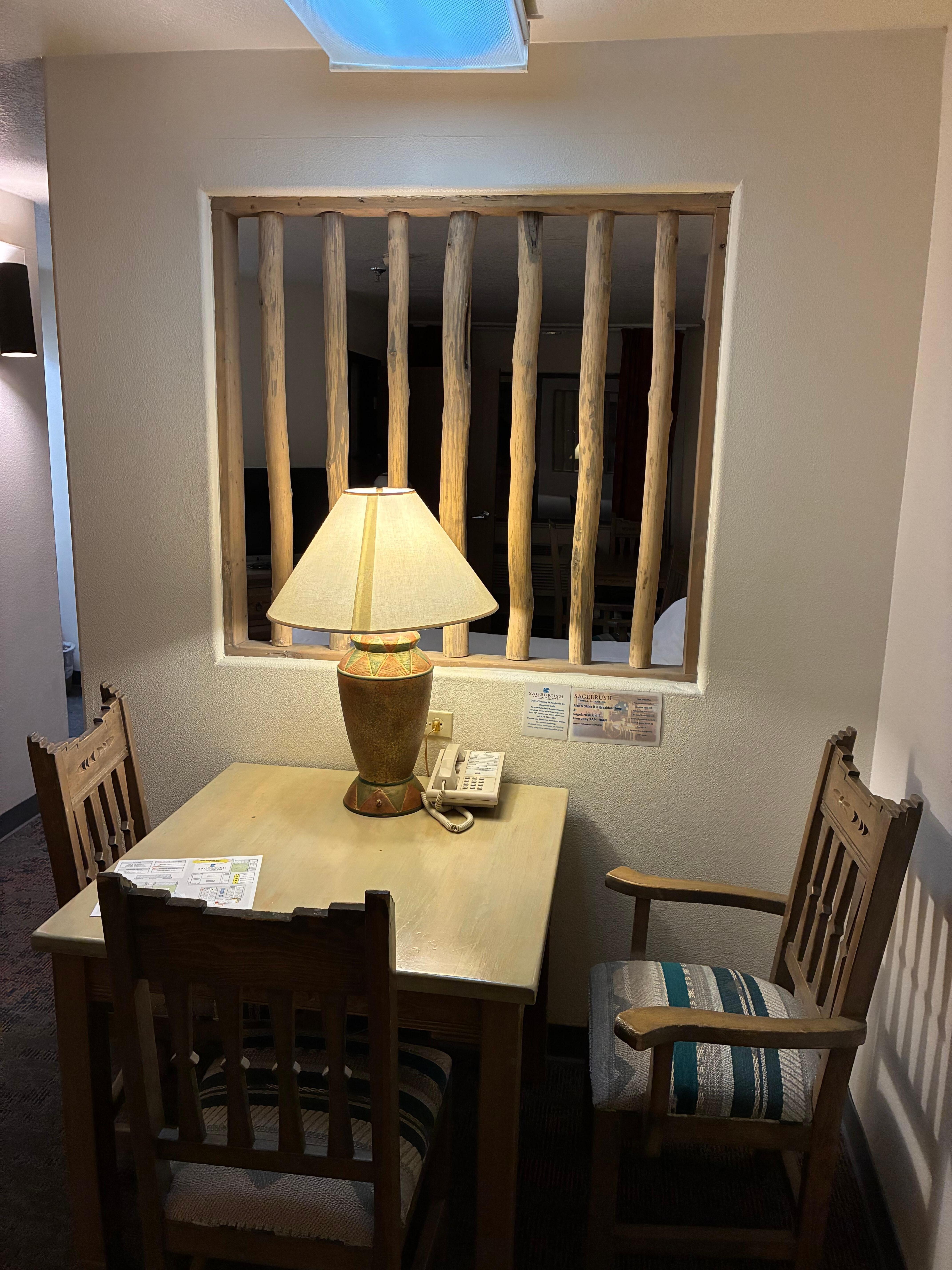 Eating table