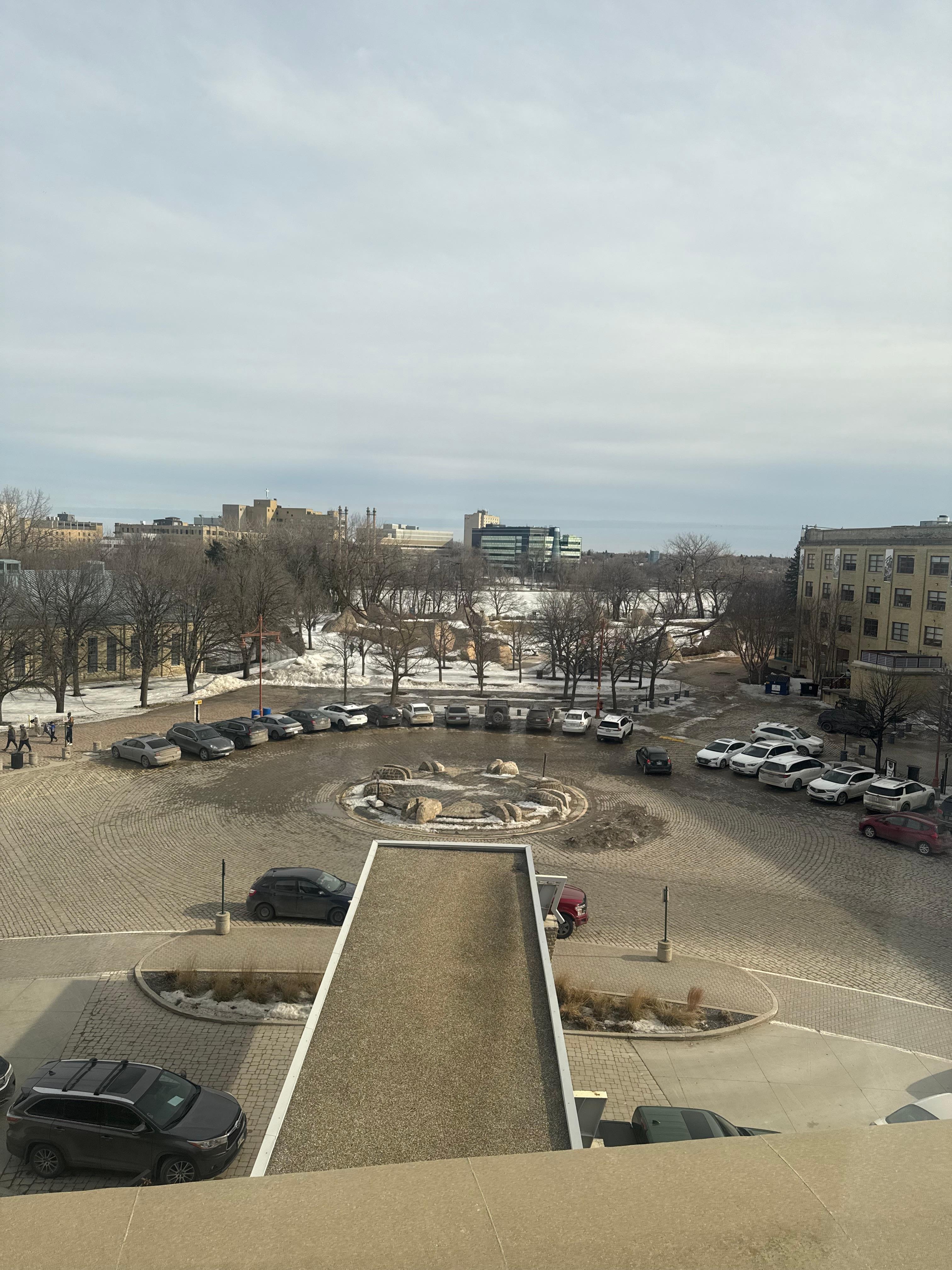 Great view of the river. 