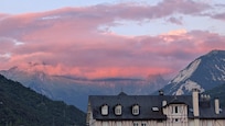 Couché de soleil.