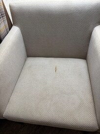 Look closely at the stain