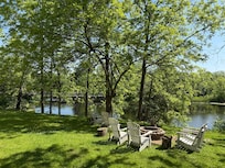 Garden and view from property