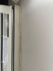 Air conditioner unit in room