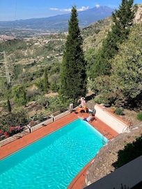 Pool from the terrace