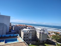 Vista da janela do quarto do hotel