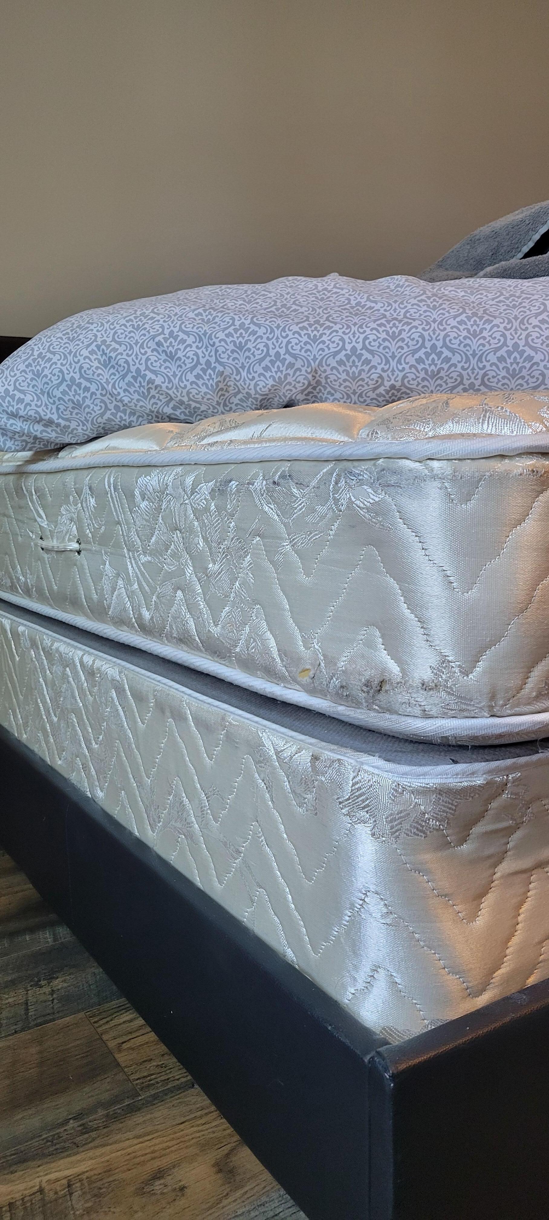"New" mattress per host