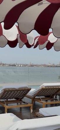 The view of Venice from our rooftop.