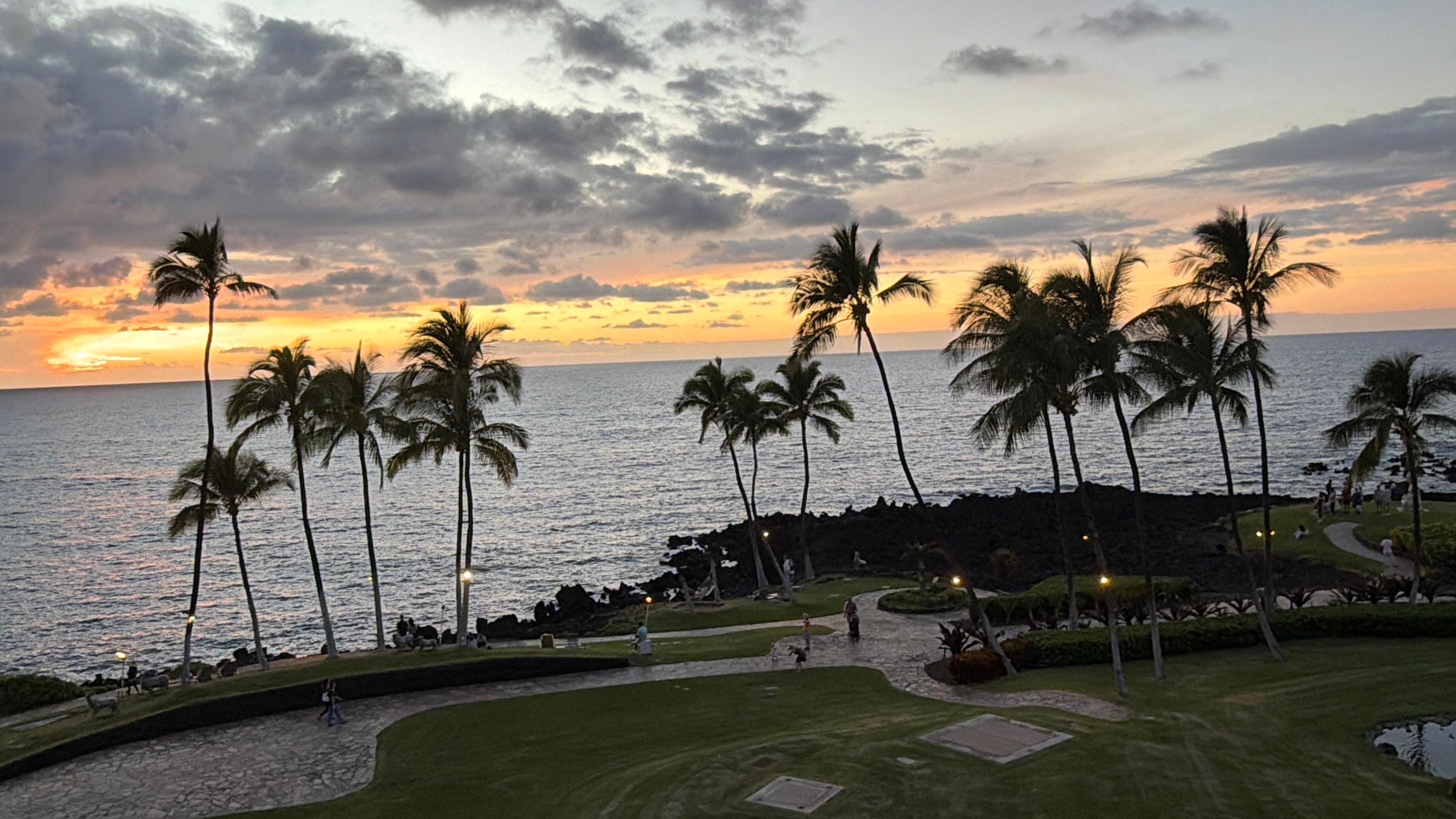Sunset view from the Room