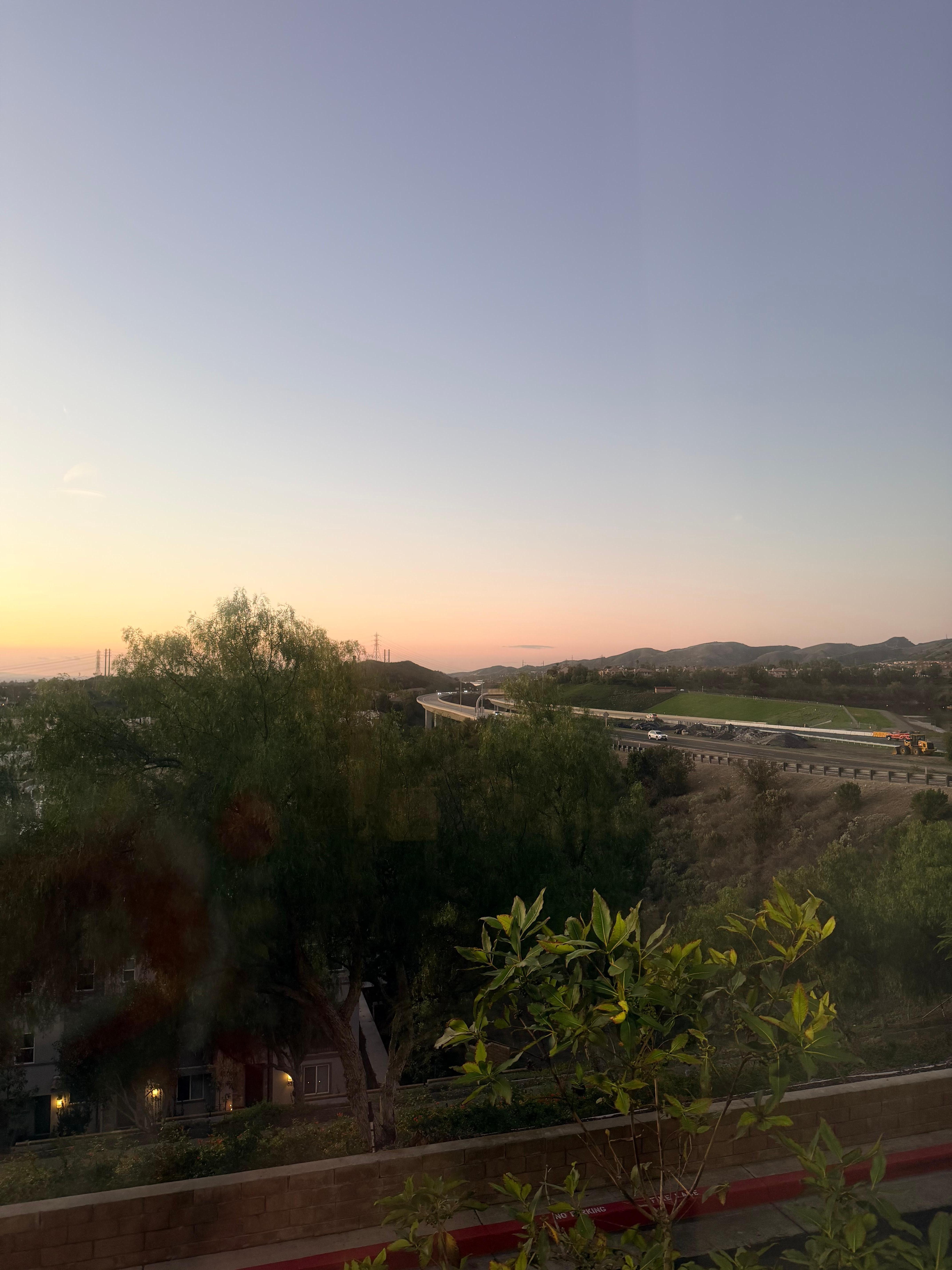 View from our window! 