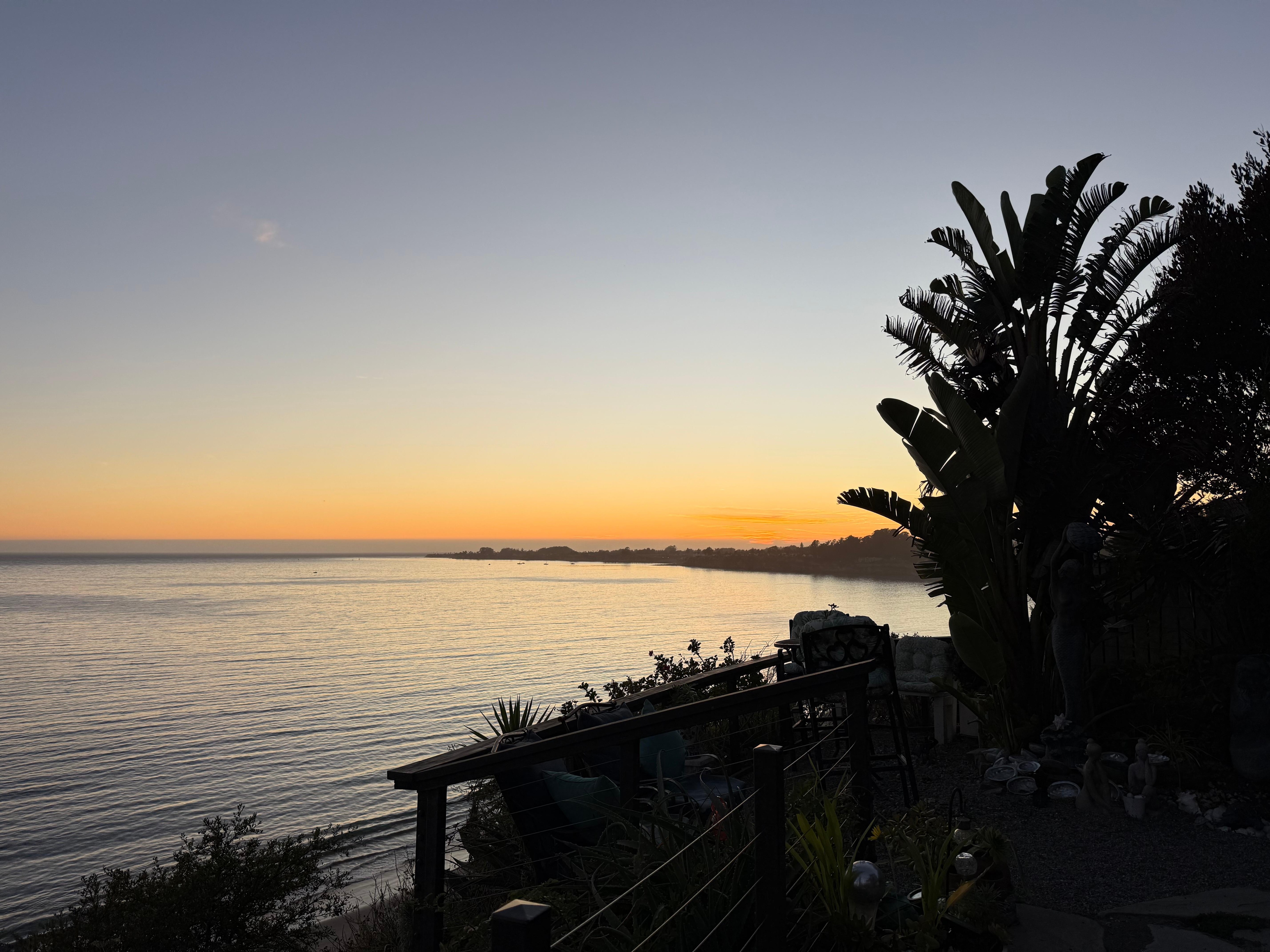 View from out studio