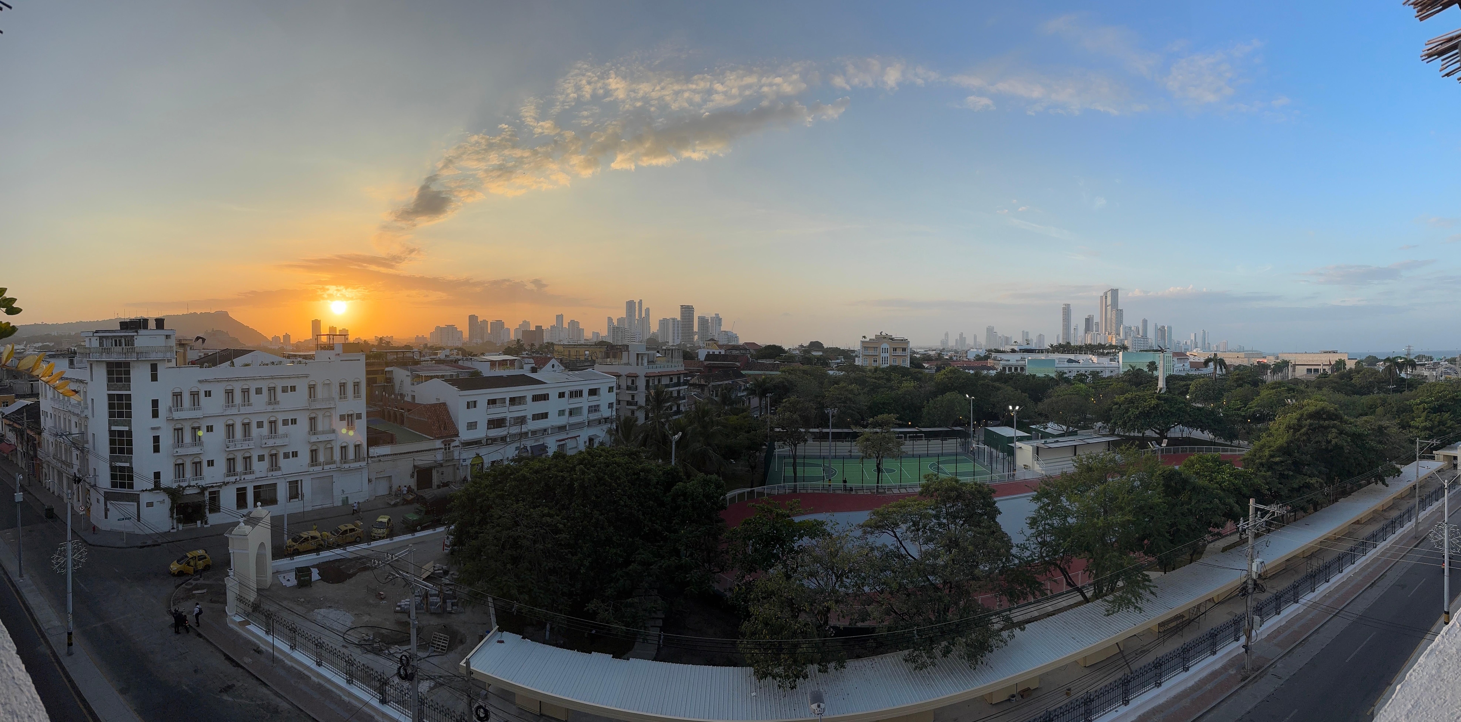 Photo from balcony of 608