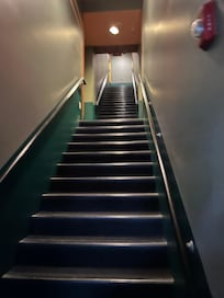 Stairwell to entrance