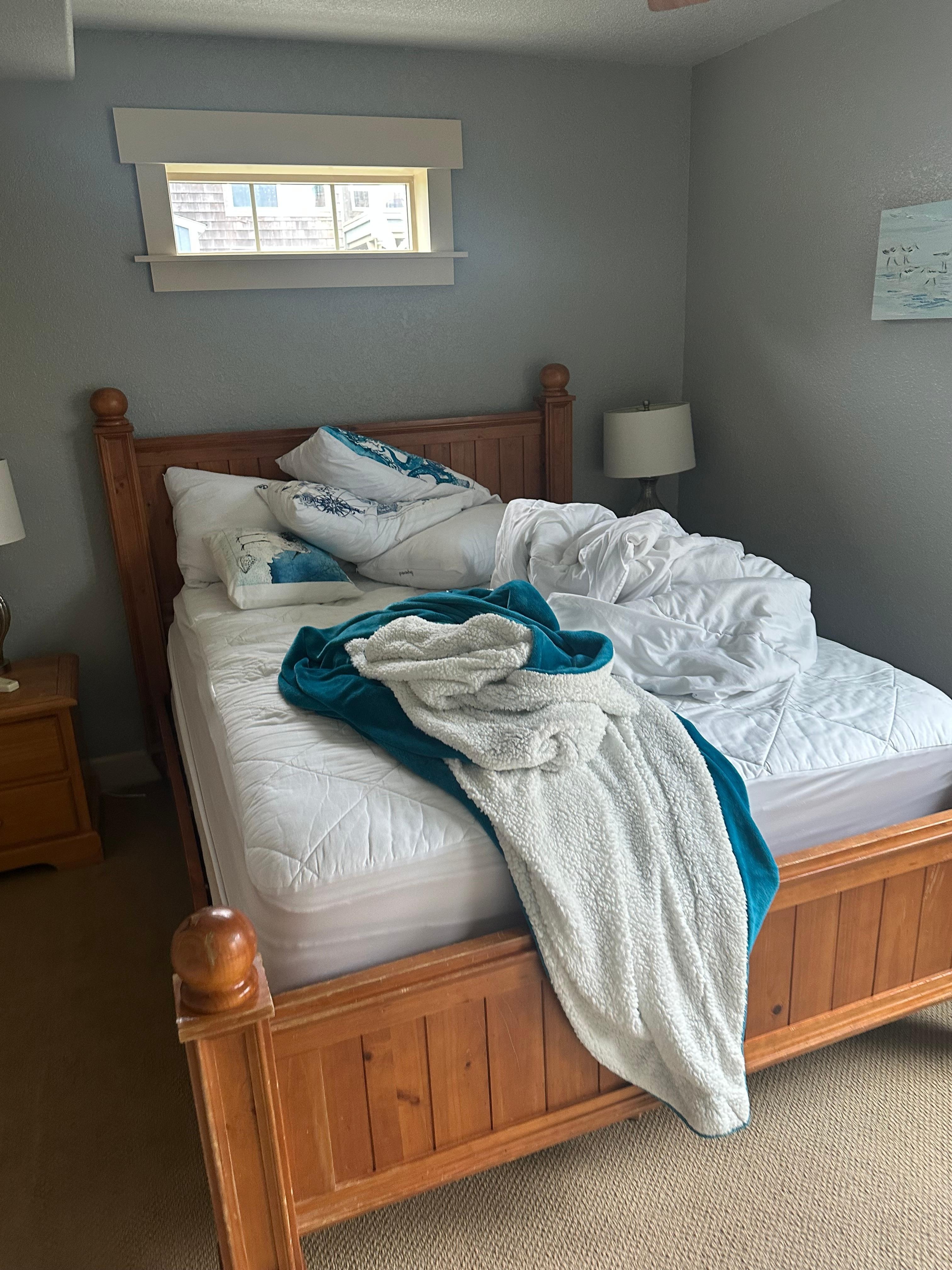 First thing we saw when we walked into the house/room. 