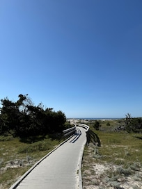 Easy walk to the beach