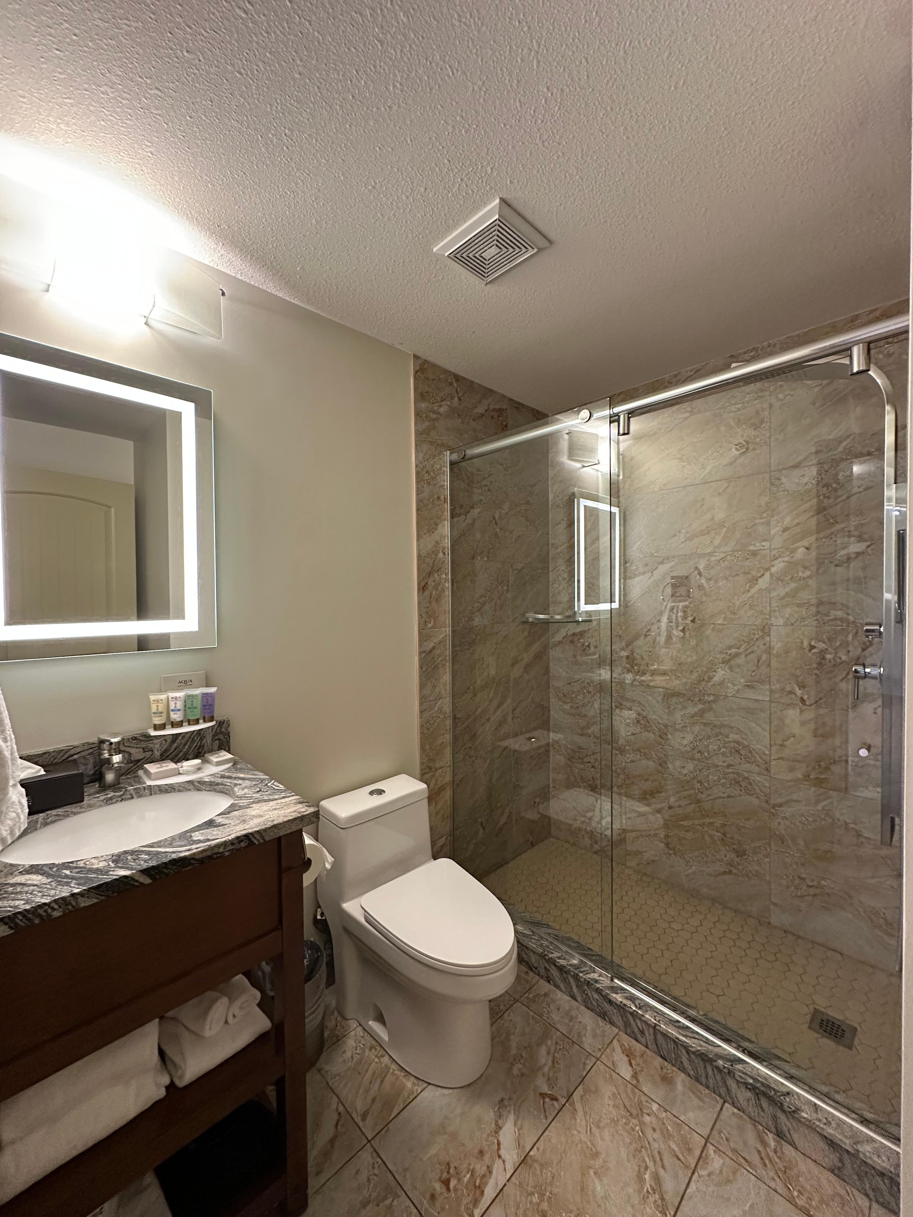 The second bathroom
