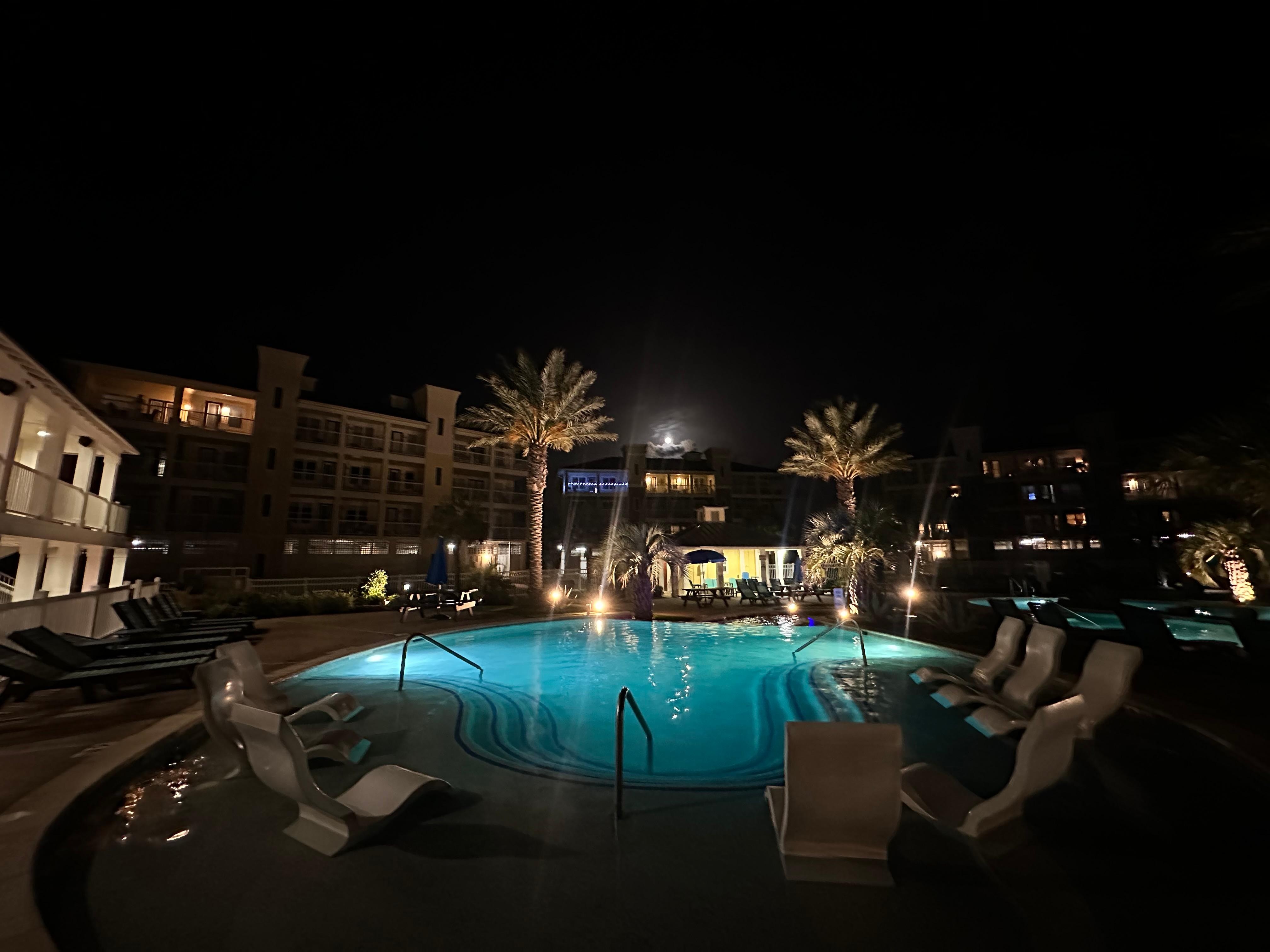 2nd pool was nice but was about a 3 min drive from our condo. We still enjoyed it!