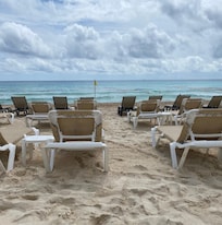 The view from our cabana