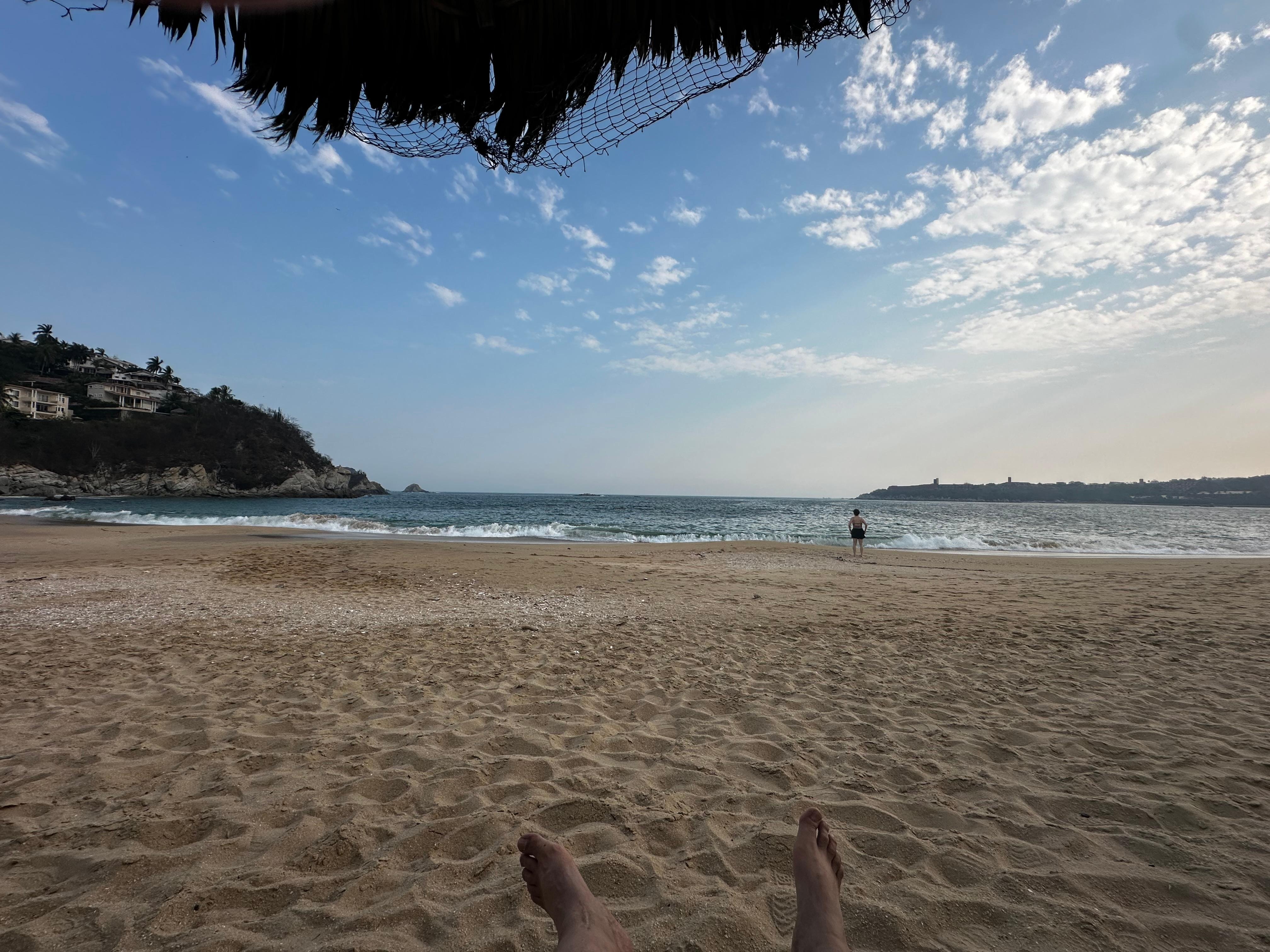 La playa es un agasajo 