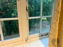 1 set of Windows were locked , not great if there was a fire