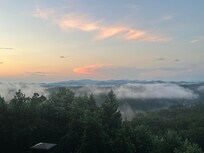 View from back deck