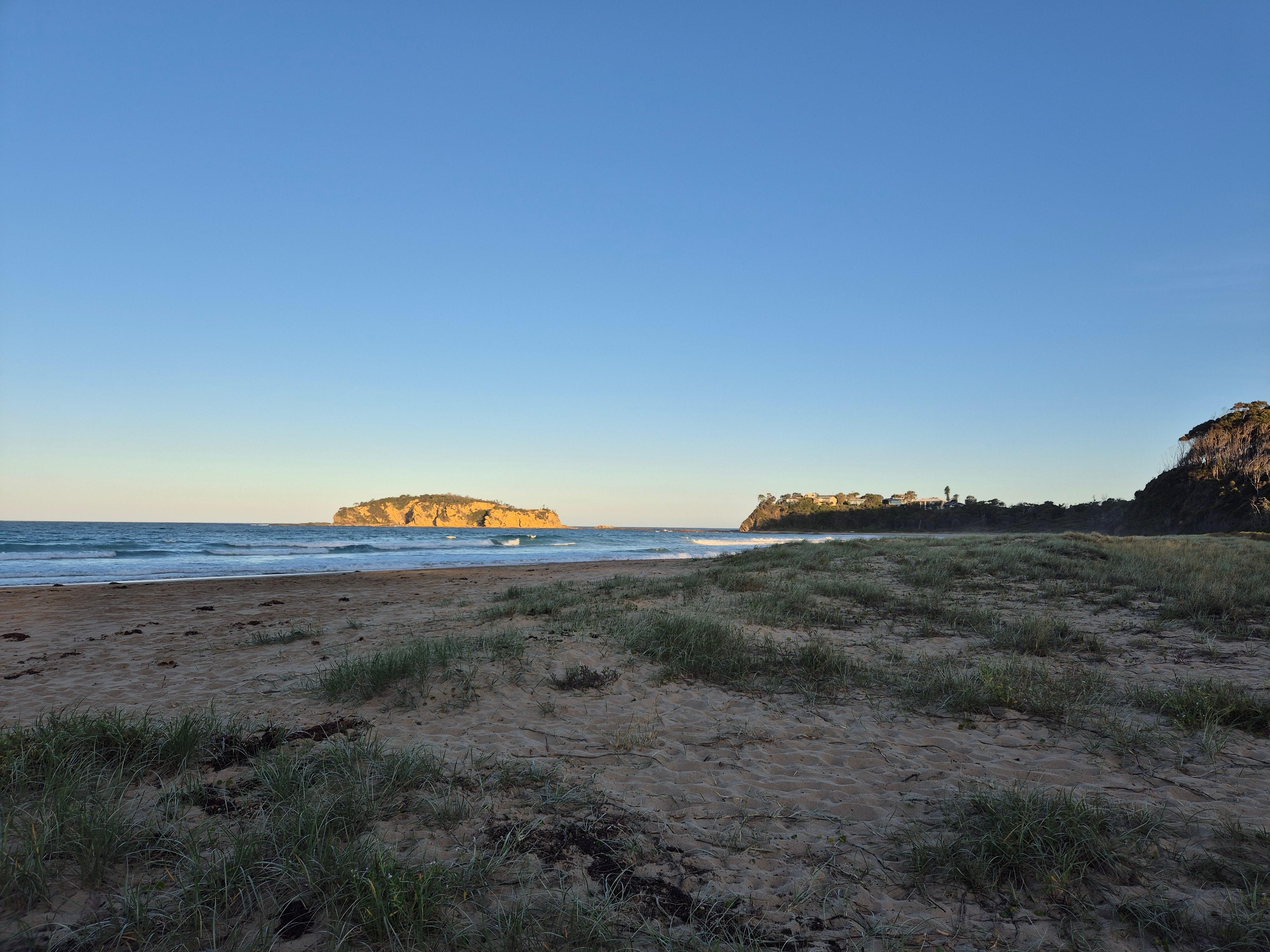 Beach at the end of the street