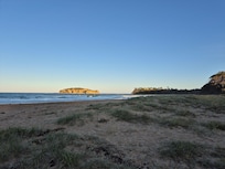 Beach at the end of the street