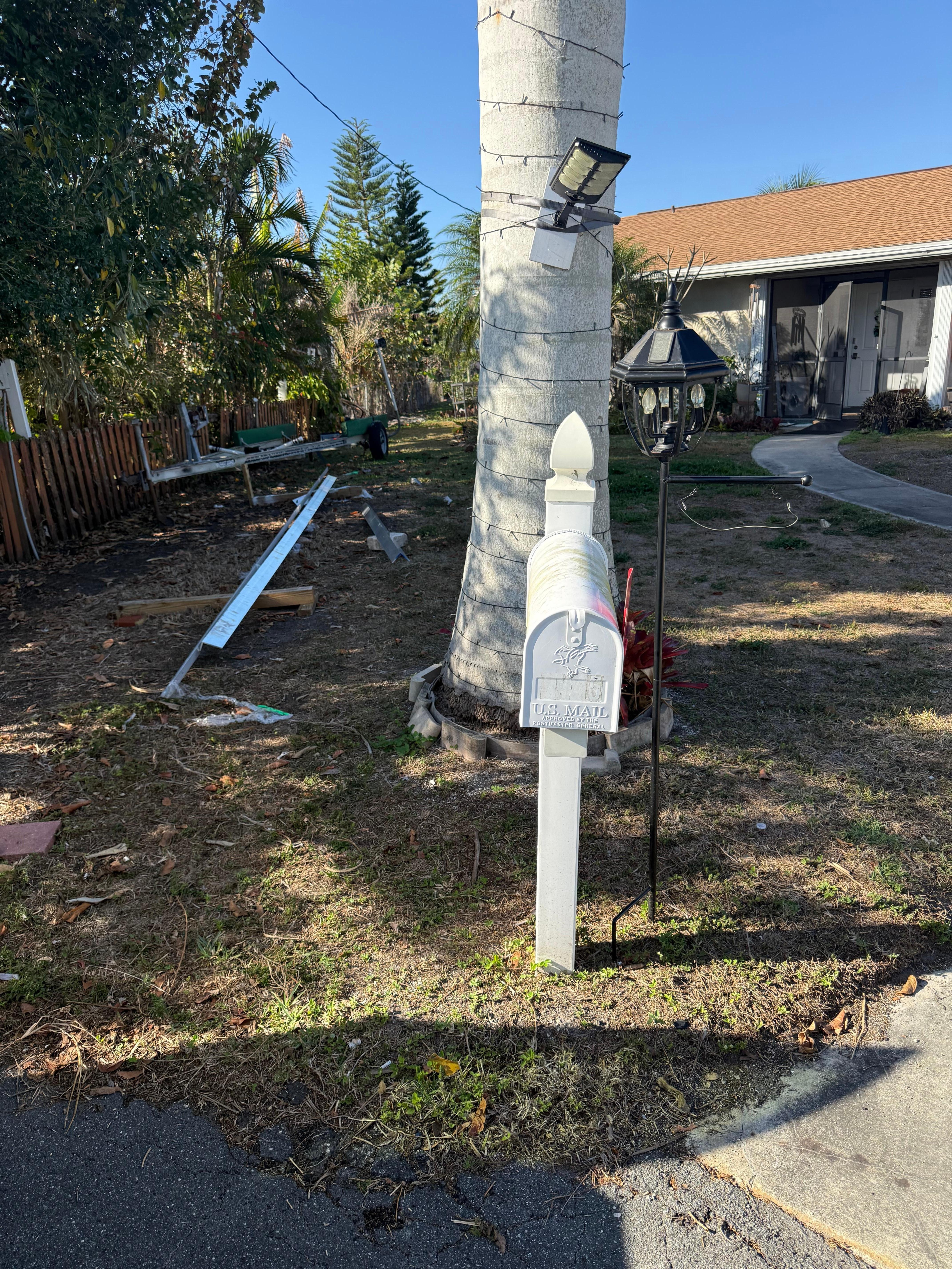 Walking path to boat
