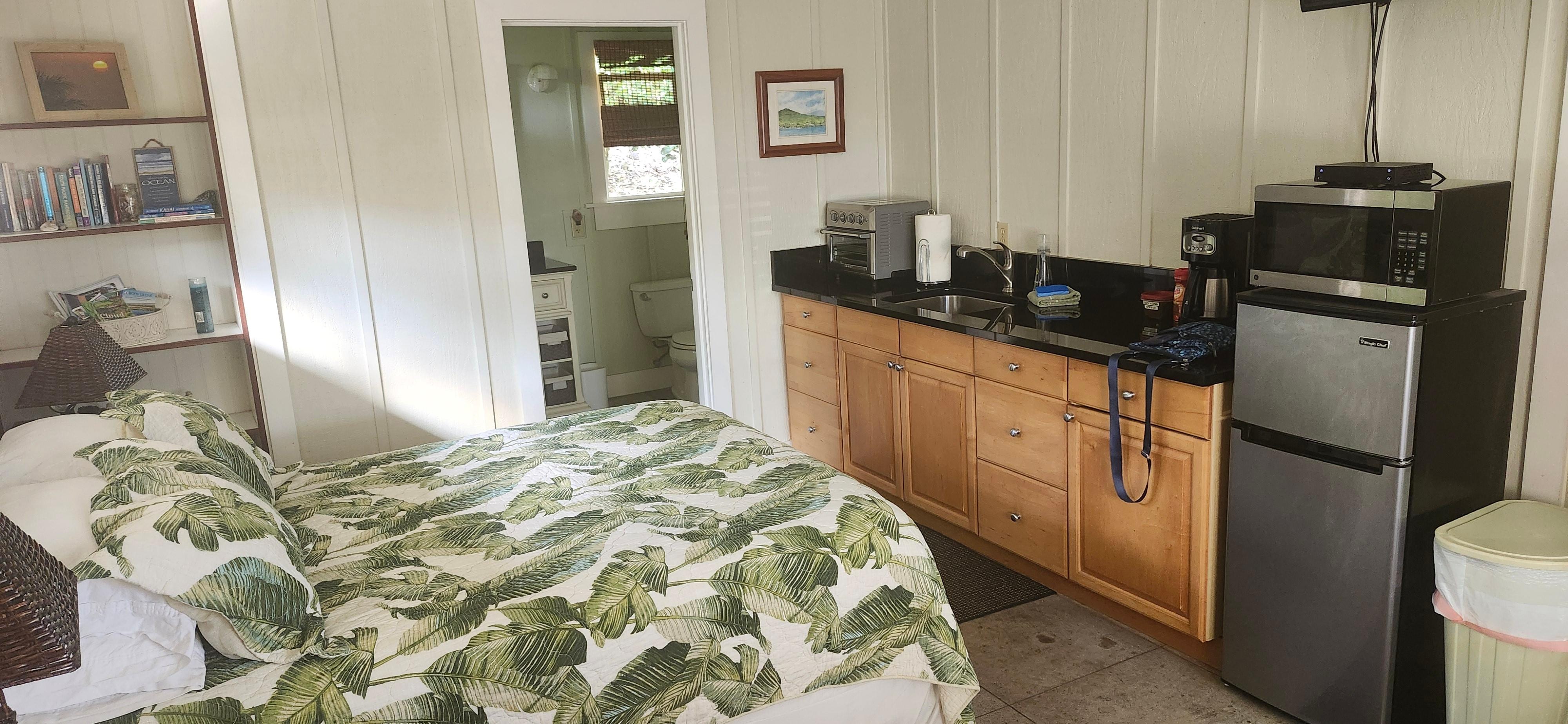 Room and kitchenette