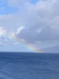 Rainbow (this was taken in the morning)