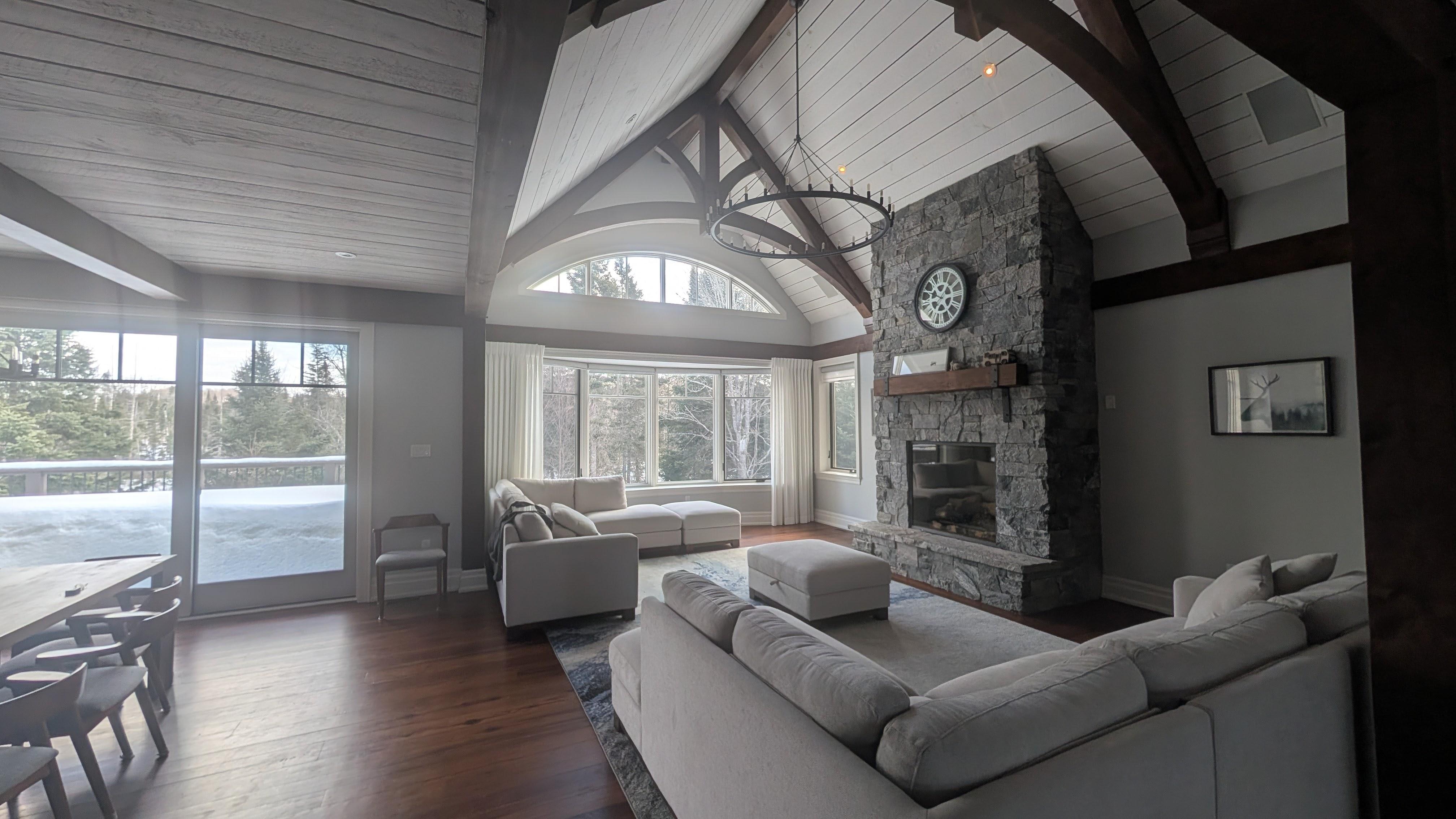 This home's wonderful great room