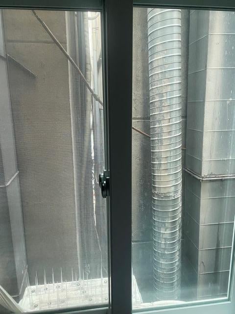 View from room window