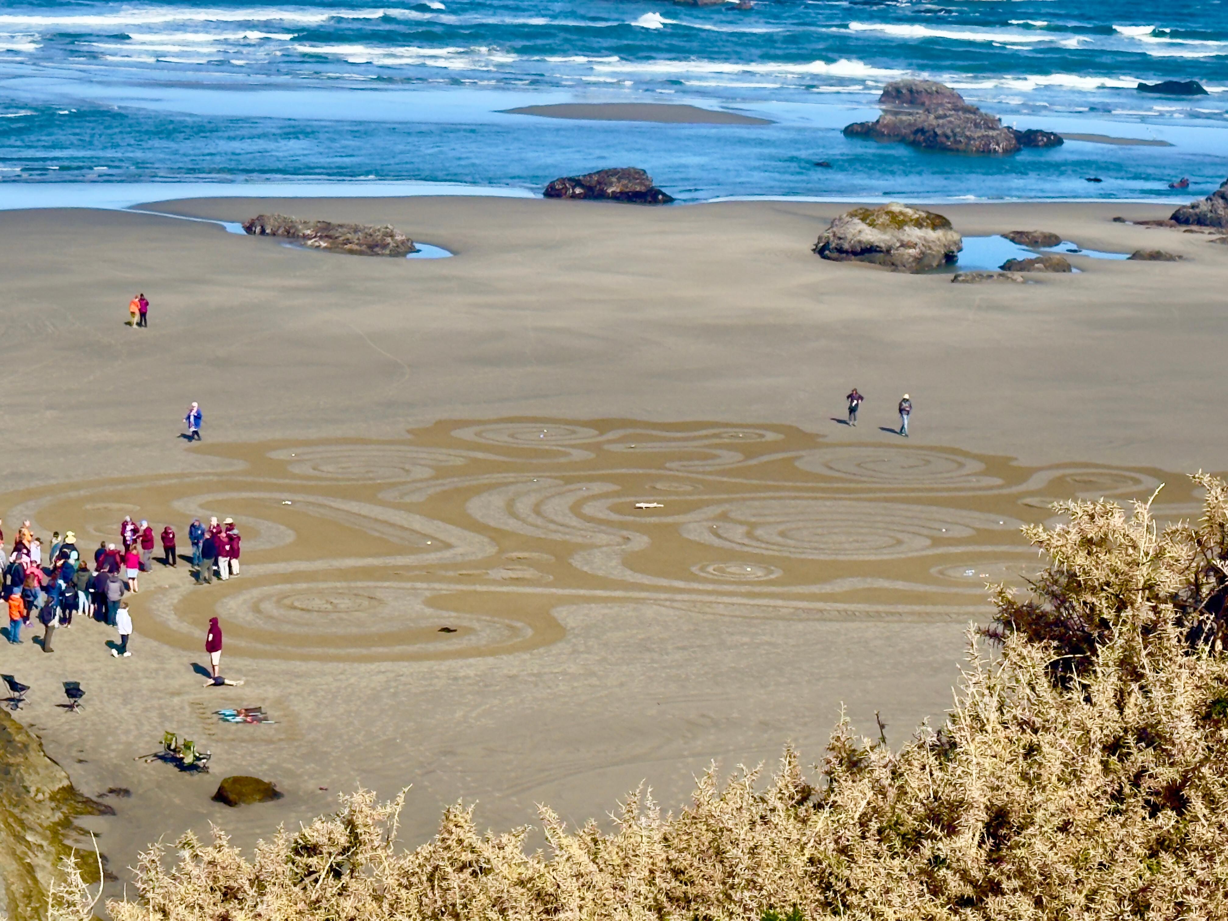 Circles in the Sand. 