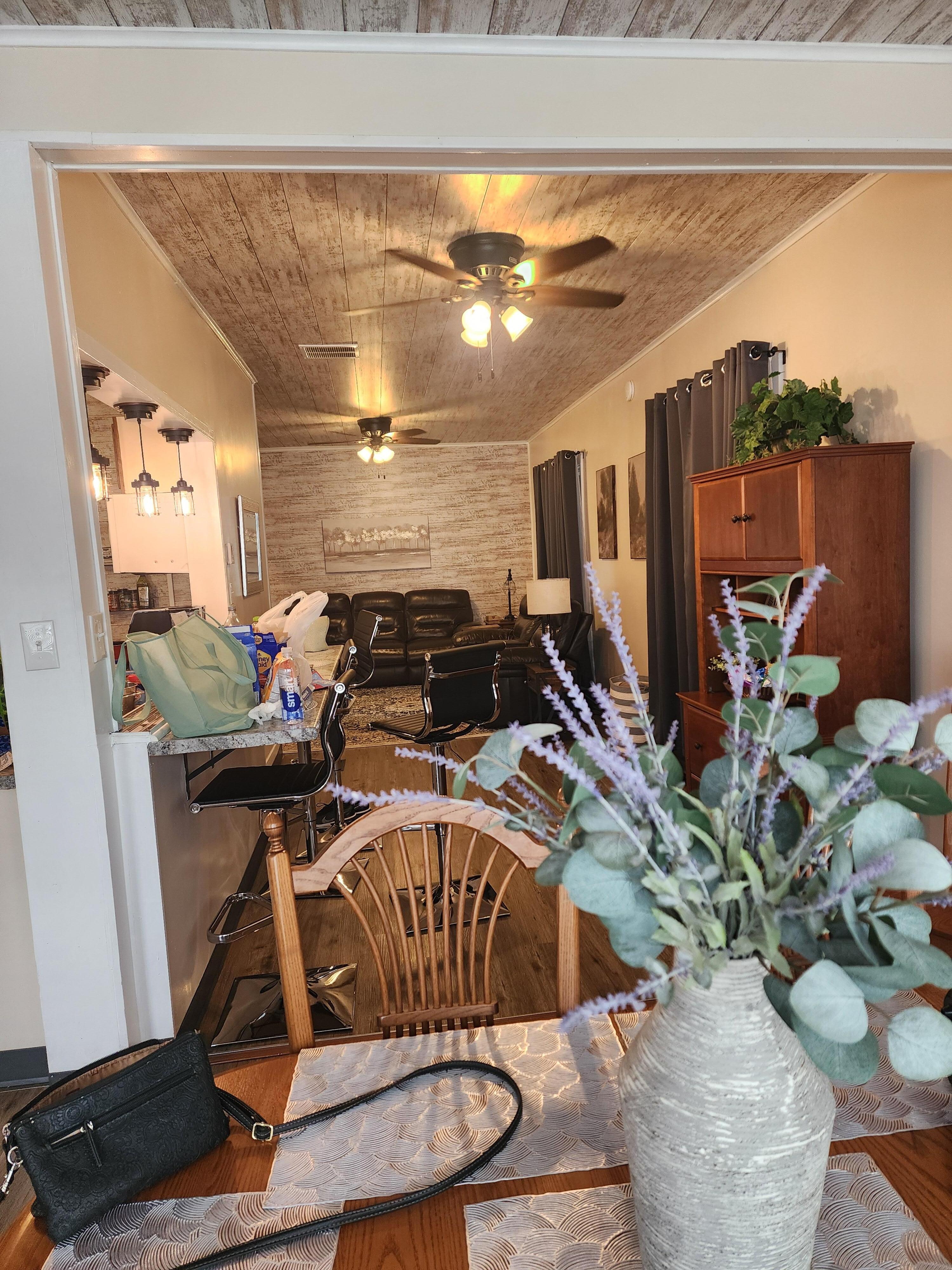 We felt right at home the instant we walked in. 