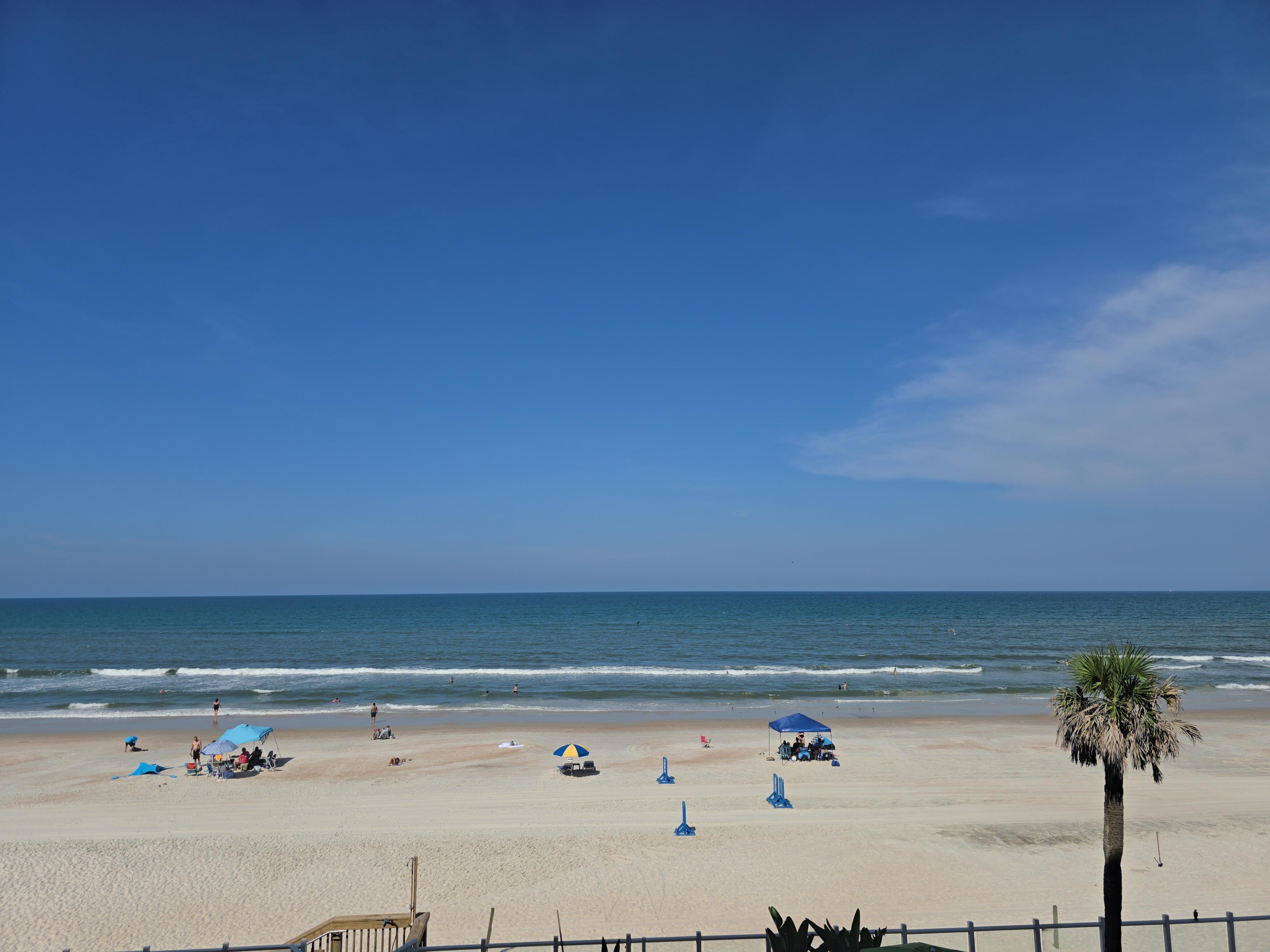View from the balcony 