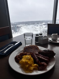 View from breakfast restaurant