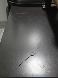 Dirty table